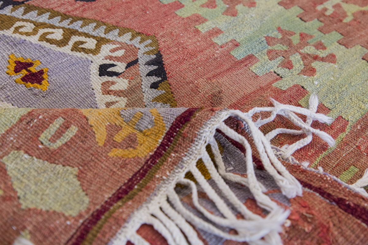 Vintage Turkish Rug, 86 x 124 cm, 2.9 x 4 ft