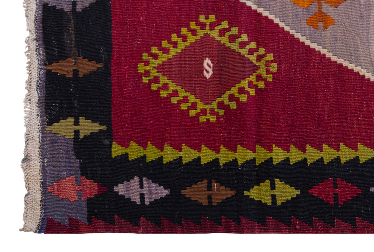 Vintage Turkish Rug, 89 x 150 cm, 2.11 x 4.11 ft