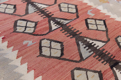 Vintage Turkish Rug, 90 x 109 cm, 2.11 x 3.6 ft
