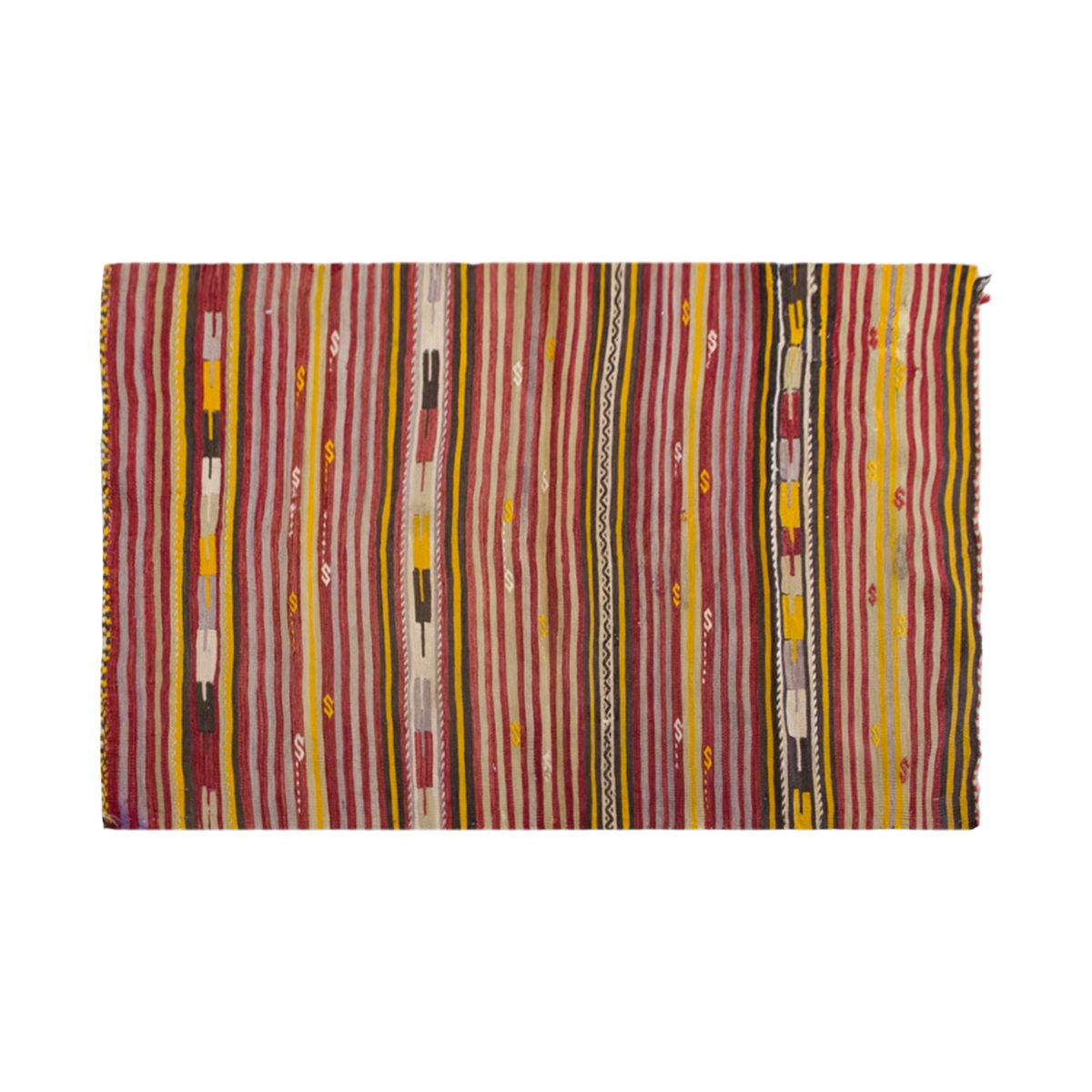 Vintage Turkish Rug, 90 x 142 cm, Vintage Rug, 2.11 x 4.7 ft