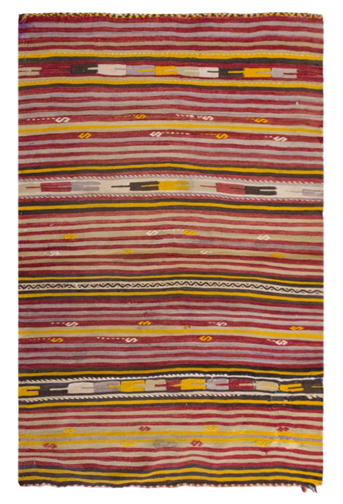 Vintage Turkish Rug, 90 x 142 cm, Vintage Rug, 2.11 x 4.7 ft