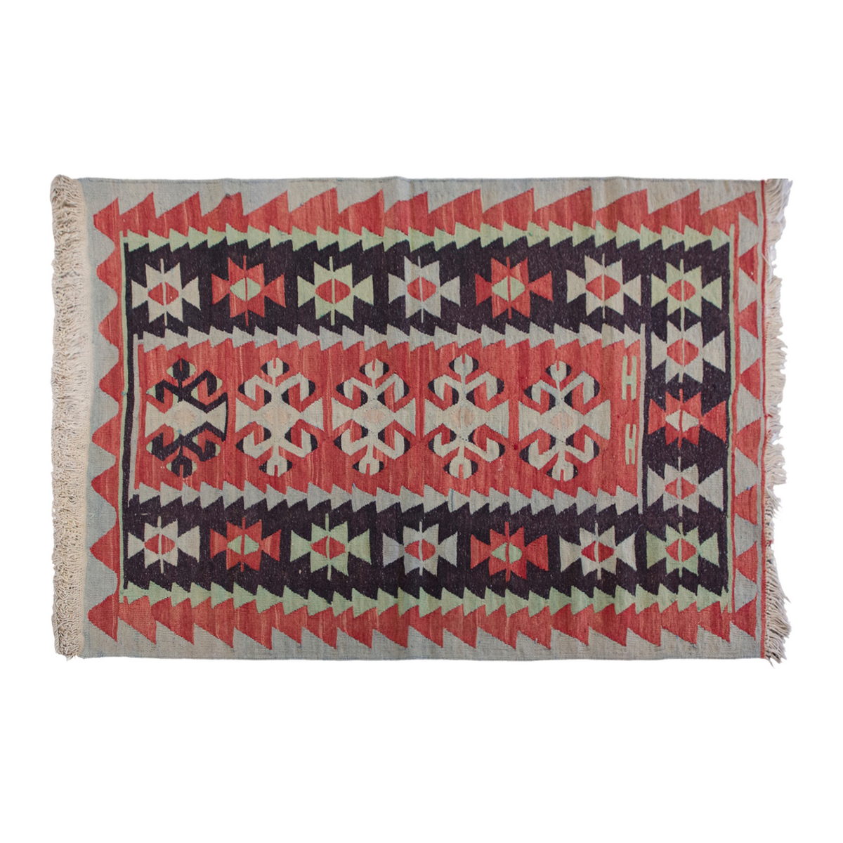 Vintage Turkish Rug, 91 x 145 cm, 2.11 x 4.9 ft