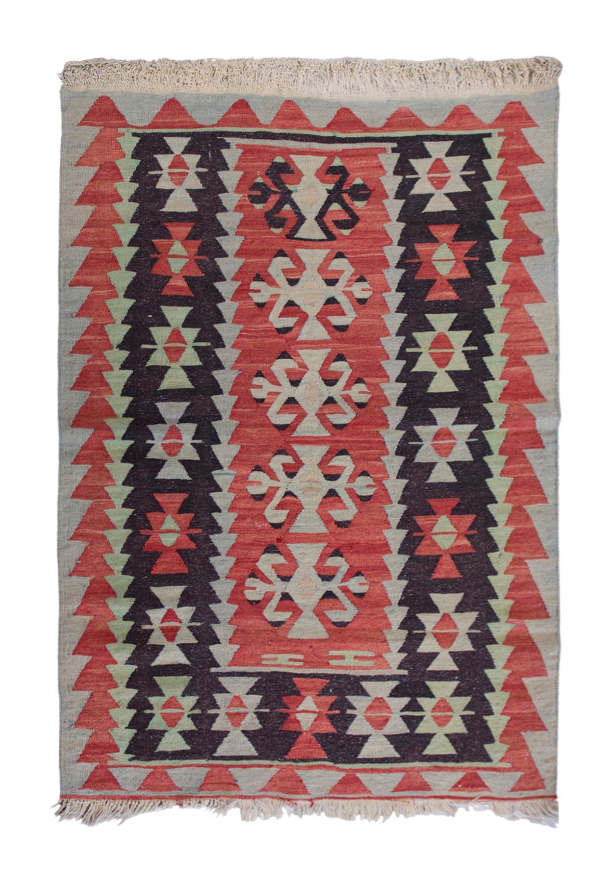 Vintage Turkish Rug, 91 x 145 cm, 2.11 x 4.9 ft