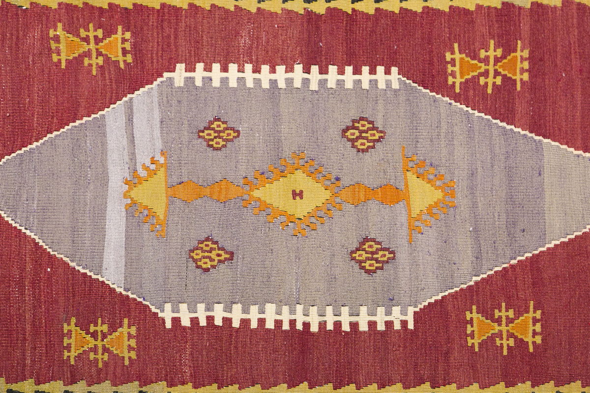Vintage Turkish Rug, 91 x 157 cm, 2.11 x 5.1 ft