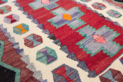 Vintage Turkish Rug, 92 x 120 cm, 3.02 x 3.11 ft