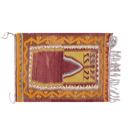 Vintage Turkish Rug, 92 x 130 cm, 3 x 4.3 ft