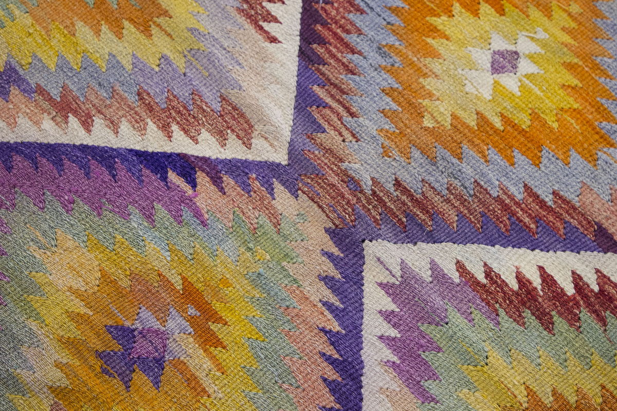Vintage Turkish Rug, 92 x 131 cm, 3 x 4.3 ft