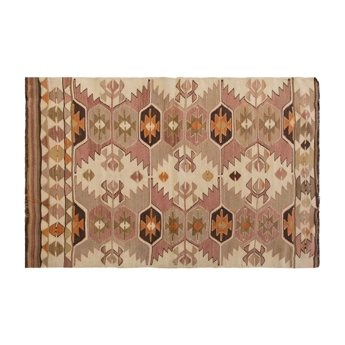 Vintage Turkish Rug, 92 x 148 cm, 3 x 4.10 ft