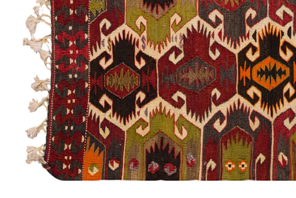 Vintage Turkish Rug, 92 x 153 cm, 3 x 5 ft