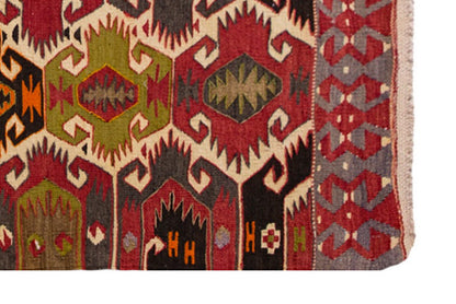 Vintage Turkish Rug, 92 x 153 cm, 3 x 5 ft