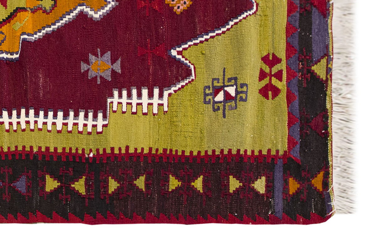 Vintage Turkish Rug, 93 x 140 cm, 3 x 4.7 ft