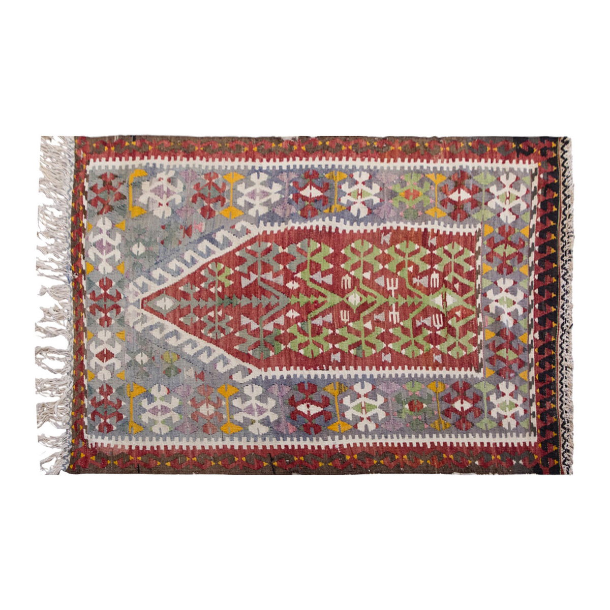 Vintage Turkish Rug, 94 x 140 cm, 3.1 x 4.7 ft