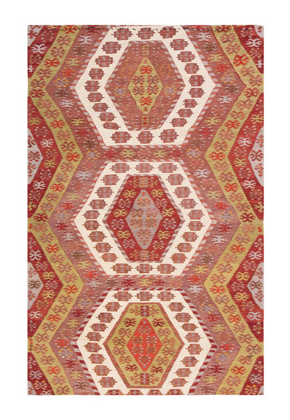 Vintage Turkish Rug, 94 x 175 cm, 3.1 x 5.8 ft