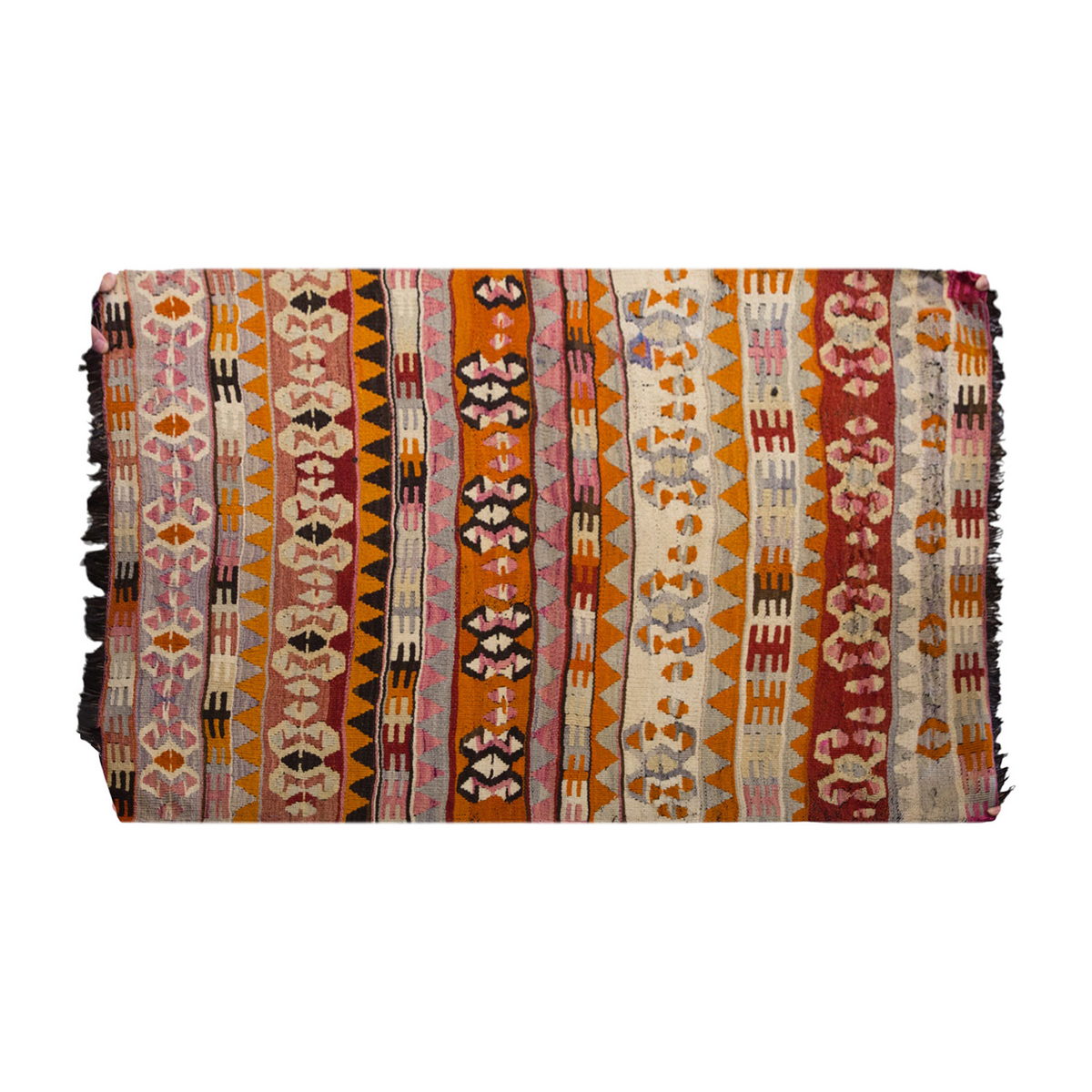 Vintage Turkish Rug, 95 x 114 cm, 3.1 x 3.8 ft