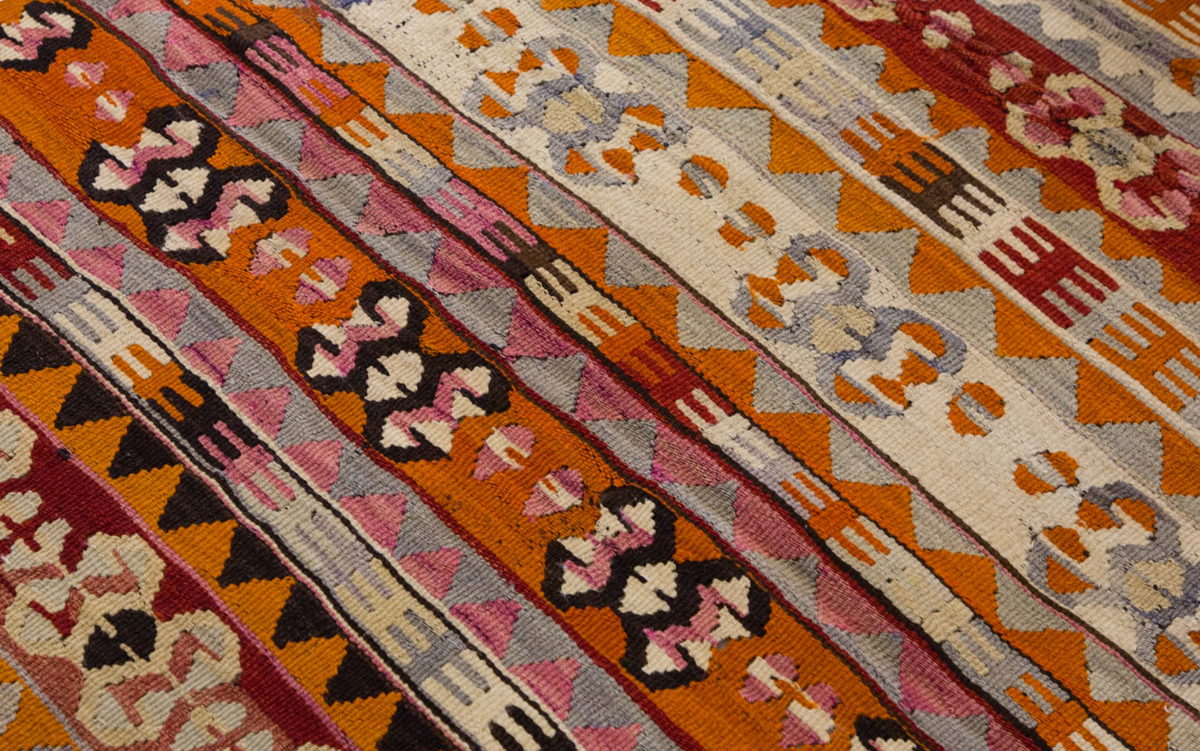 Vintage Turkish Rug, 95 x 114 cm, 3.1 x 3.8 ft