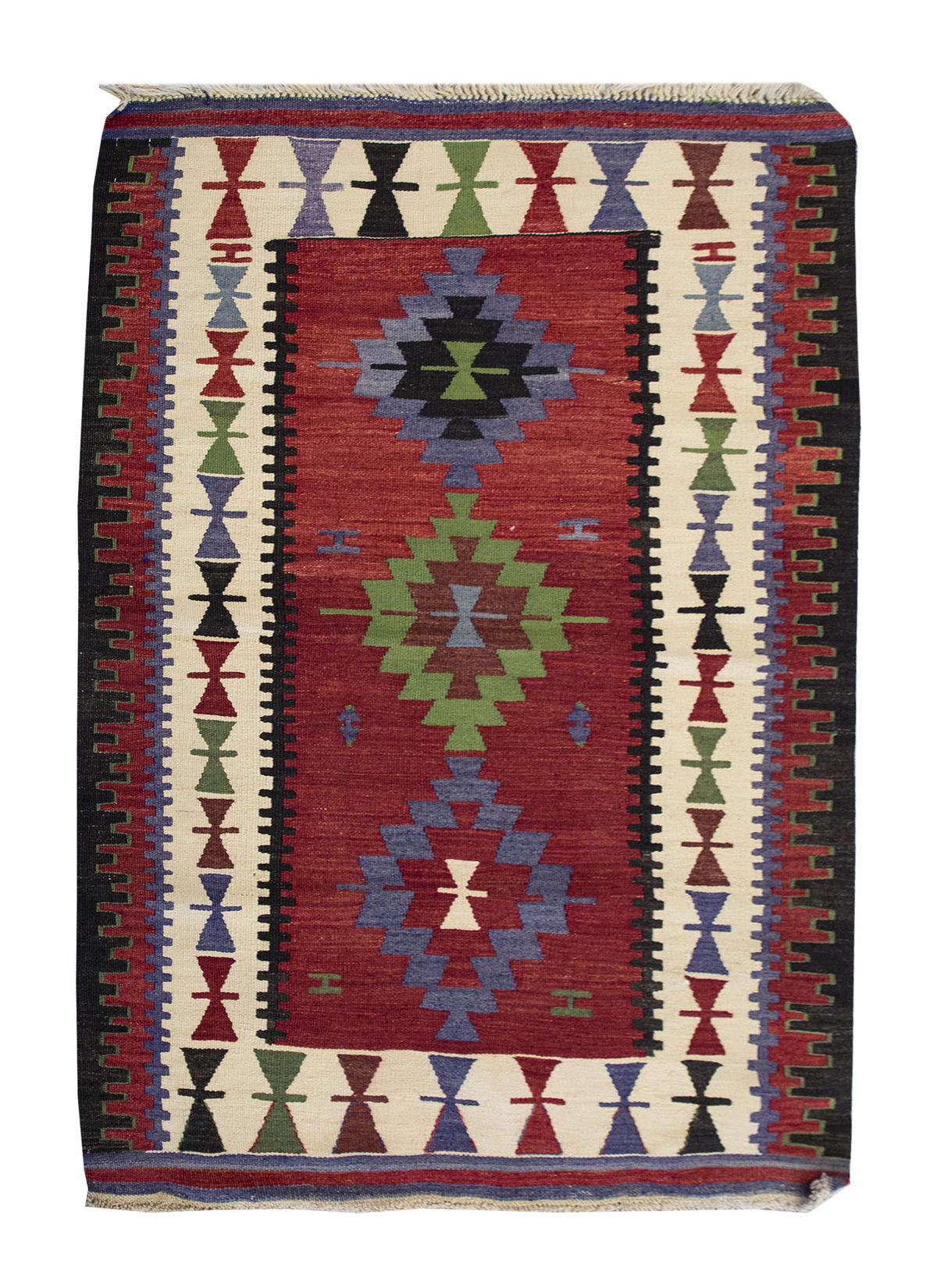 Vintage Turkish Rug, 95 x 133 cm, 3.1 x 4.4 ft