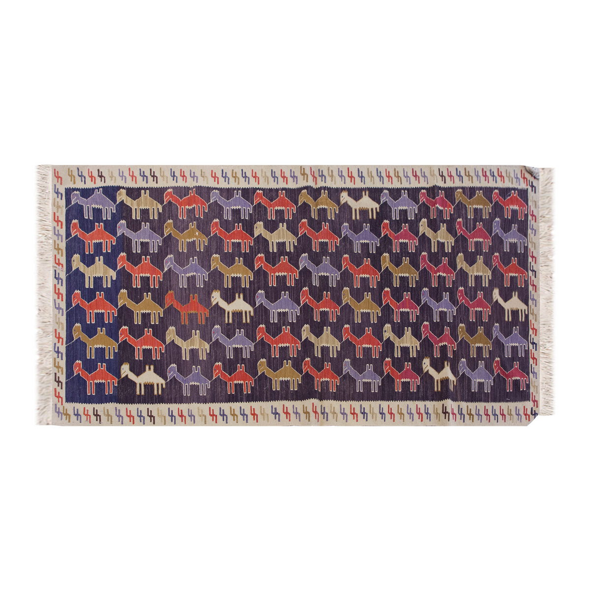 Vintage Turkish Rug, 96 x 184 cm, 3.1 x 6 ft