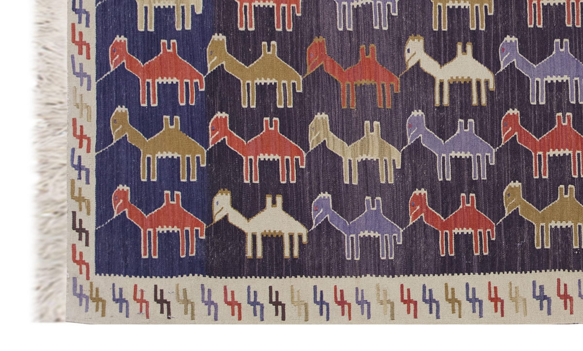 Vintage Turkish Rug, 96 x 184 cm, 3.1 x 6 ft