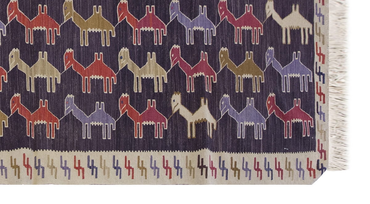 Vintage Turkish Rug, 96 x 184 cm, 3.1 x 6 ft