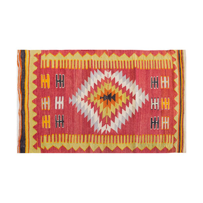Vintage Turkish Rug, 97 x 148 cm, 3.2 x 4.10 ft