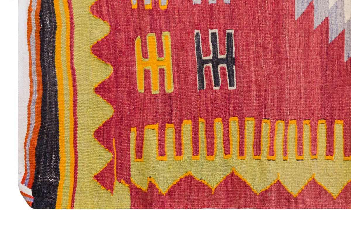Vintage Turkish Rug, 97 x 148 cm, 3.2 x 4.10 ft