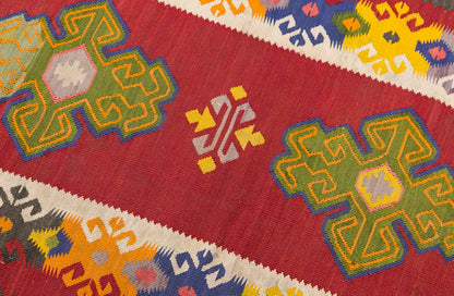 Vintage Turkish Rug, 97 x 188 cm, 3.2 x 6.2 ft