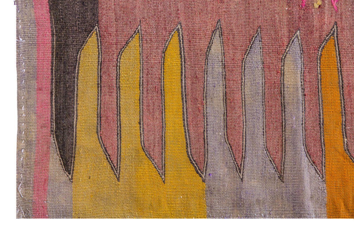 Vintage Turkish Rug, 98 x 109 cm, 3.2 x 3.6 ft
