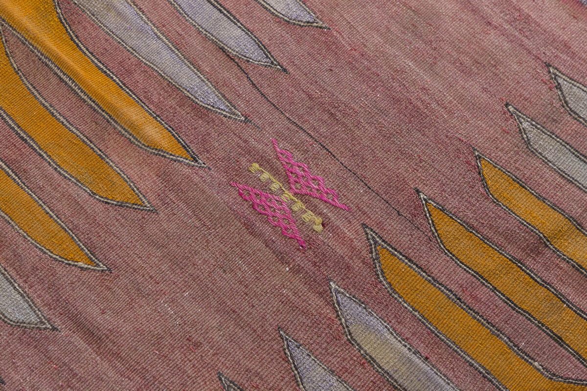 Vintage Turkish Rug, 98 x 109 cm, 3.2 x 3.6 ft