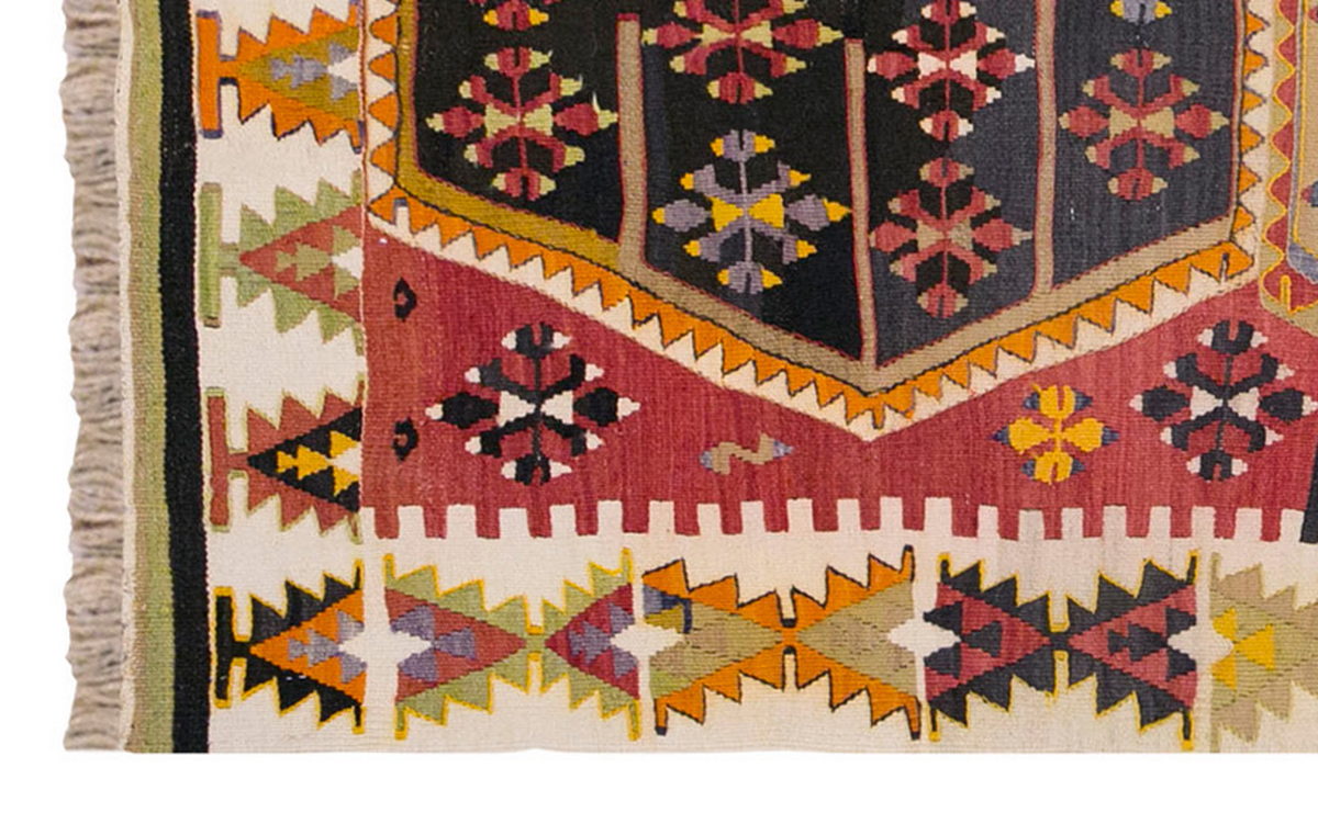 Vintage Turkish Rug, 98 x 184 cm, 3.2 x 6 ft