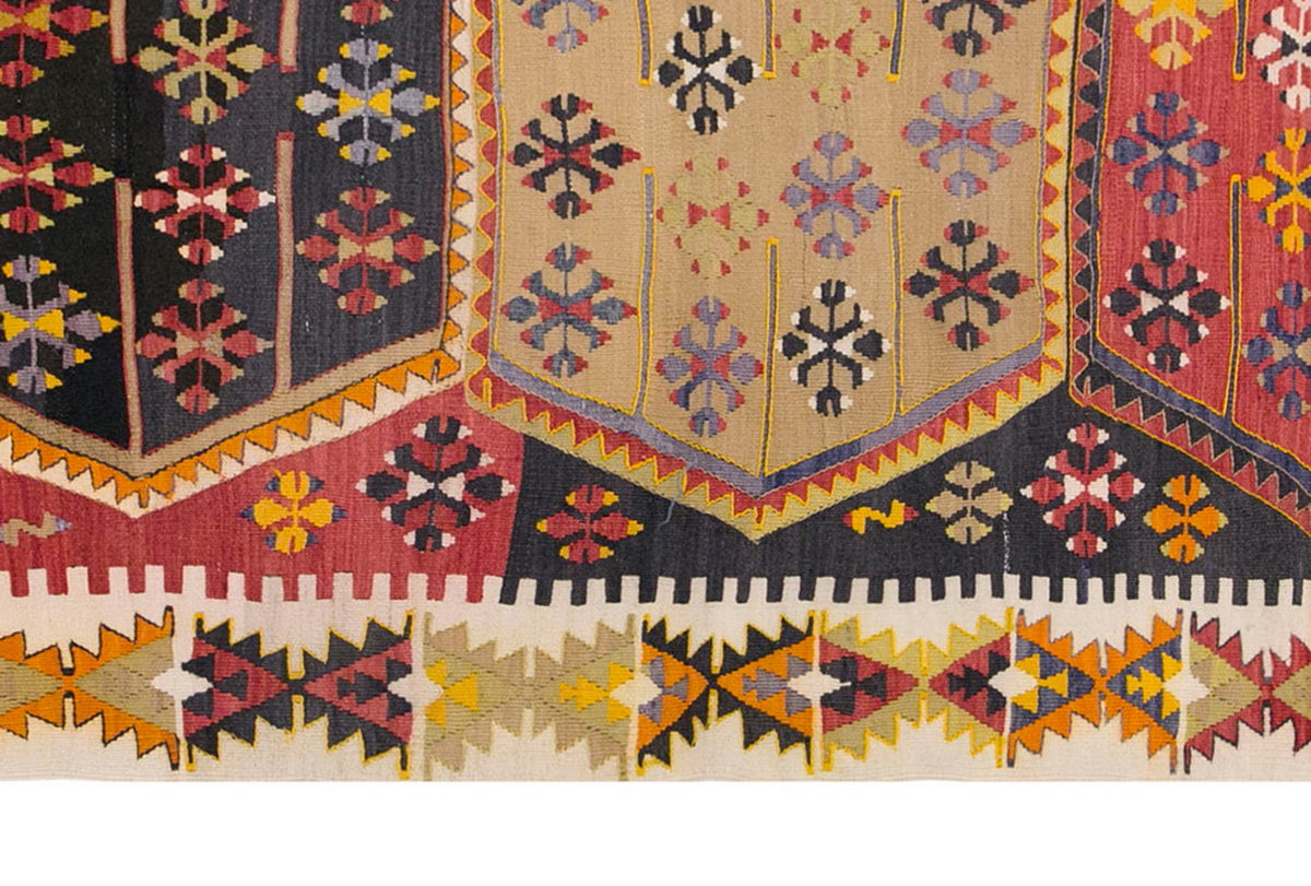 Vintage Turkish Rug, 98 x 184 cm, 3.2 x 6 ft