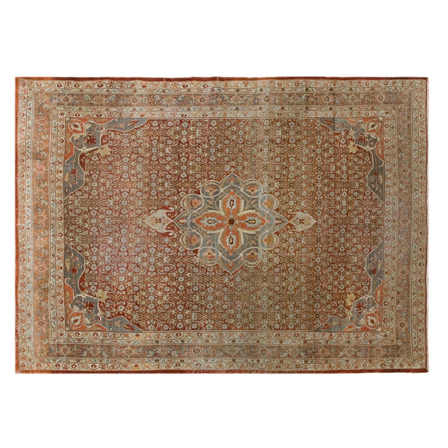 Vintage Turkish Rug 257x358 cm (8.4x11.7 ft)