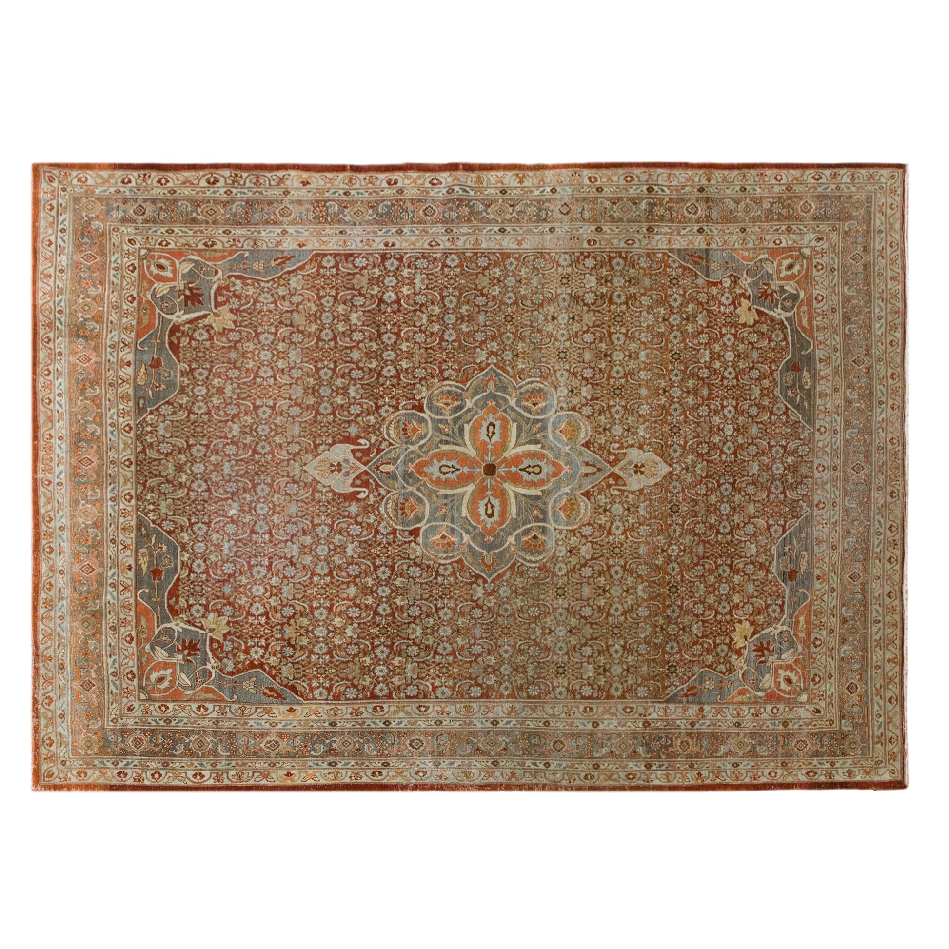 Vintage Turkish Rug 257x358 cm (8.4x11.7 ft)