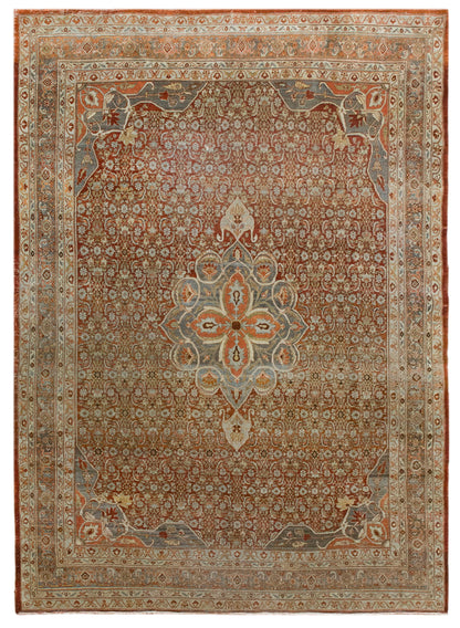 Vintage Turkish Rug 257x358 cm (8.4x11.7 ft)