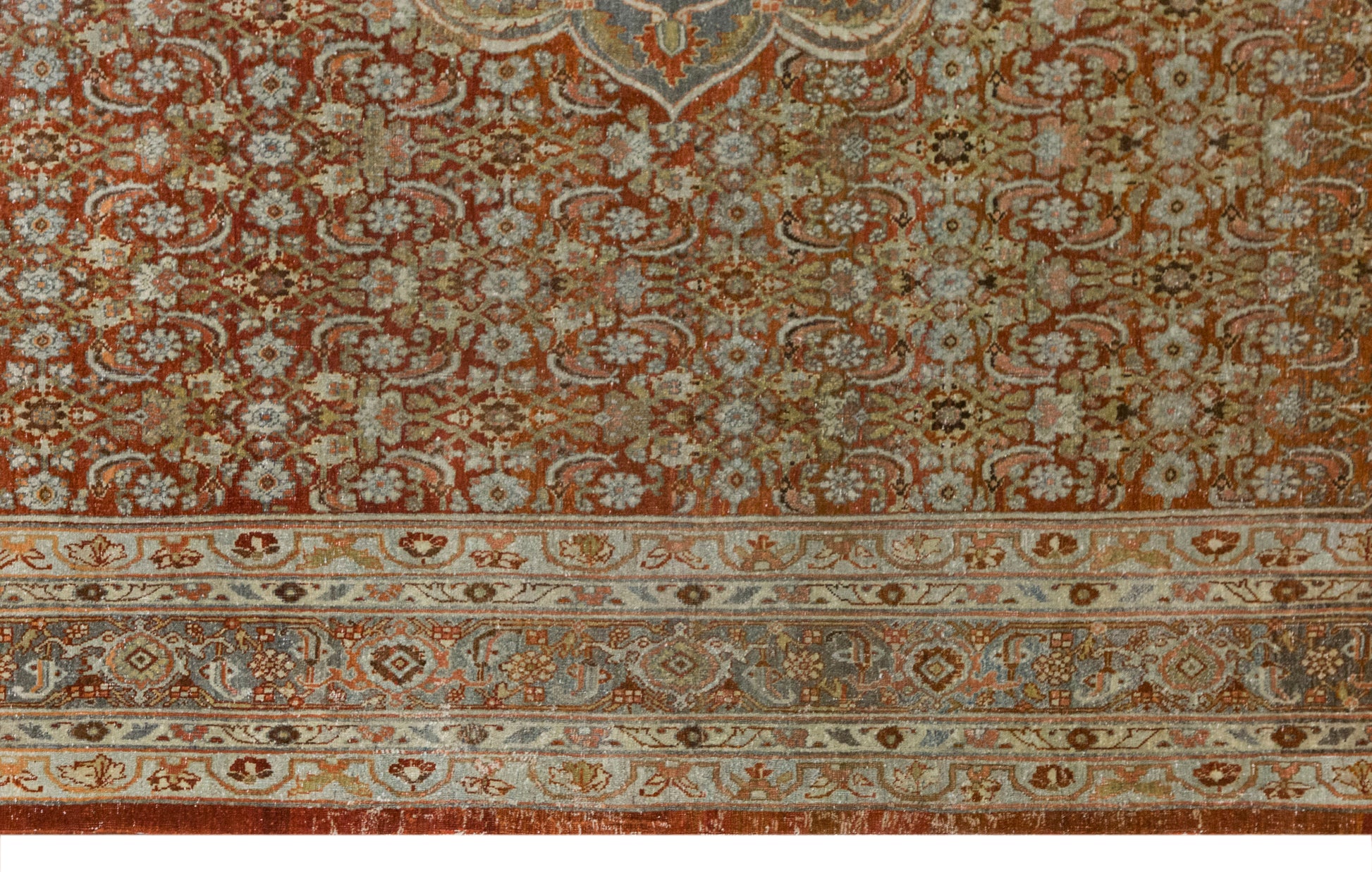 Vintage Turkish Rug 257x358 cm (8.4x11.7 ft)