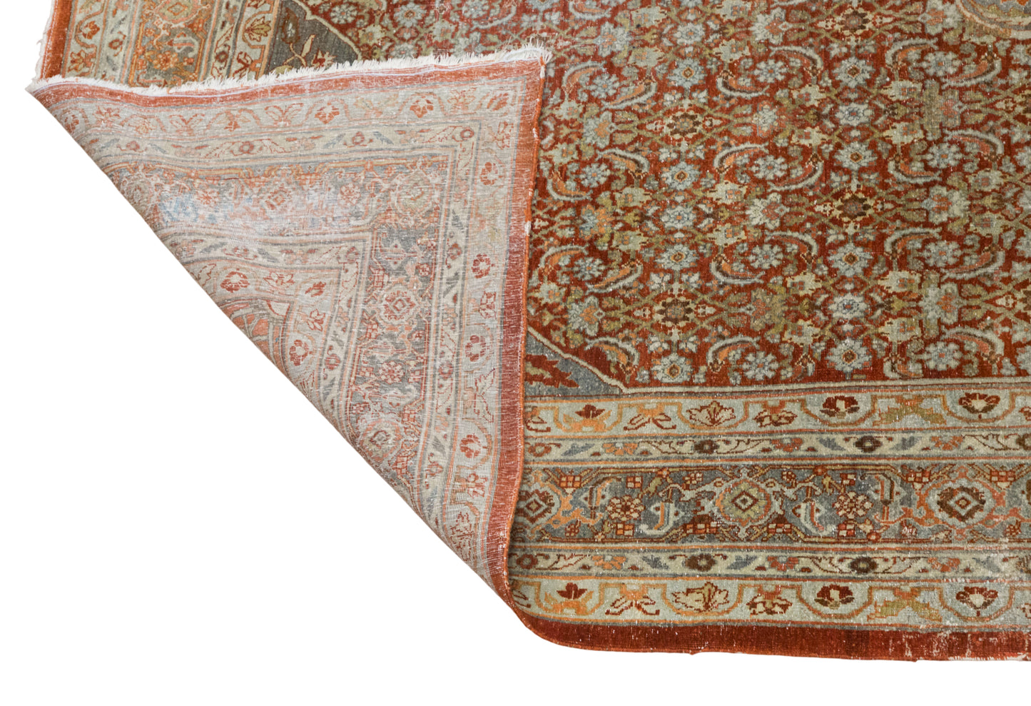 Vintage Turkish Rug 257x358 cm (8.4x11.7 ft)