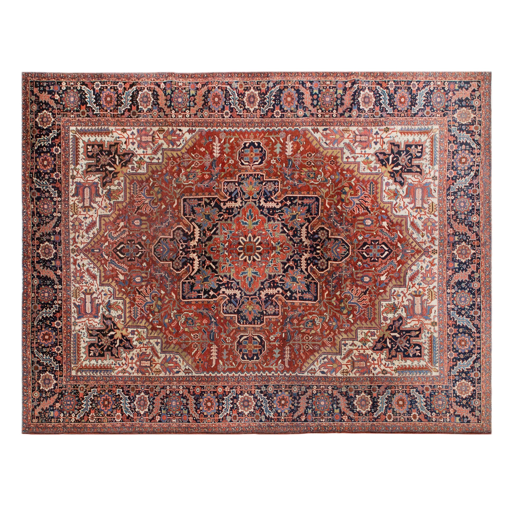 Vintage Turkish Rug 296x384 cm (9.7x12.6 ft)