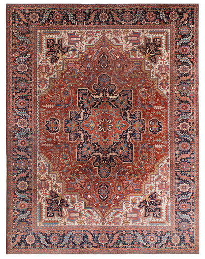 Vintage Turkish Rug 296x384 cm (9.7x12.6 ft)