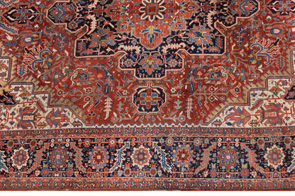 Vintage Turkish Rug 296x384 cm (9.7x12.6 ft)