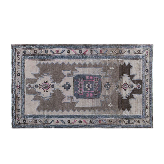 Vintage Turkish Rug 3'11" x 6'7" (120x200 cm)