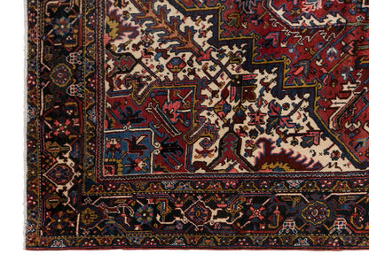 Vintage Turkish Rug 7'10 x 11'10 | 238x362 cm Large Wool Rug