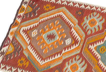 Vintage Turkish Runner, 2.11 x 7.11 ft Rug, 90 x 243 cm