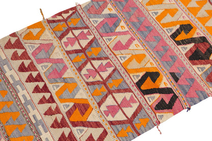 Vintage Turkish Runner, 2.7 x 7.6 ft, 81 x 231 cm