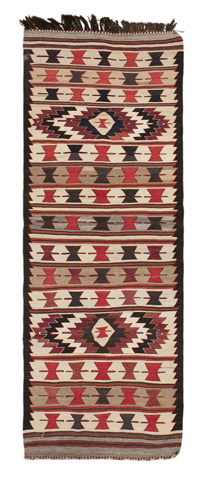 Vintage Turkish Runner, 3.1 x 9.6 ft Rug, 96 x 291 cm