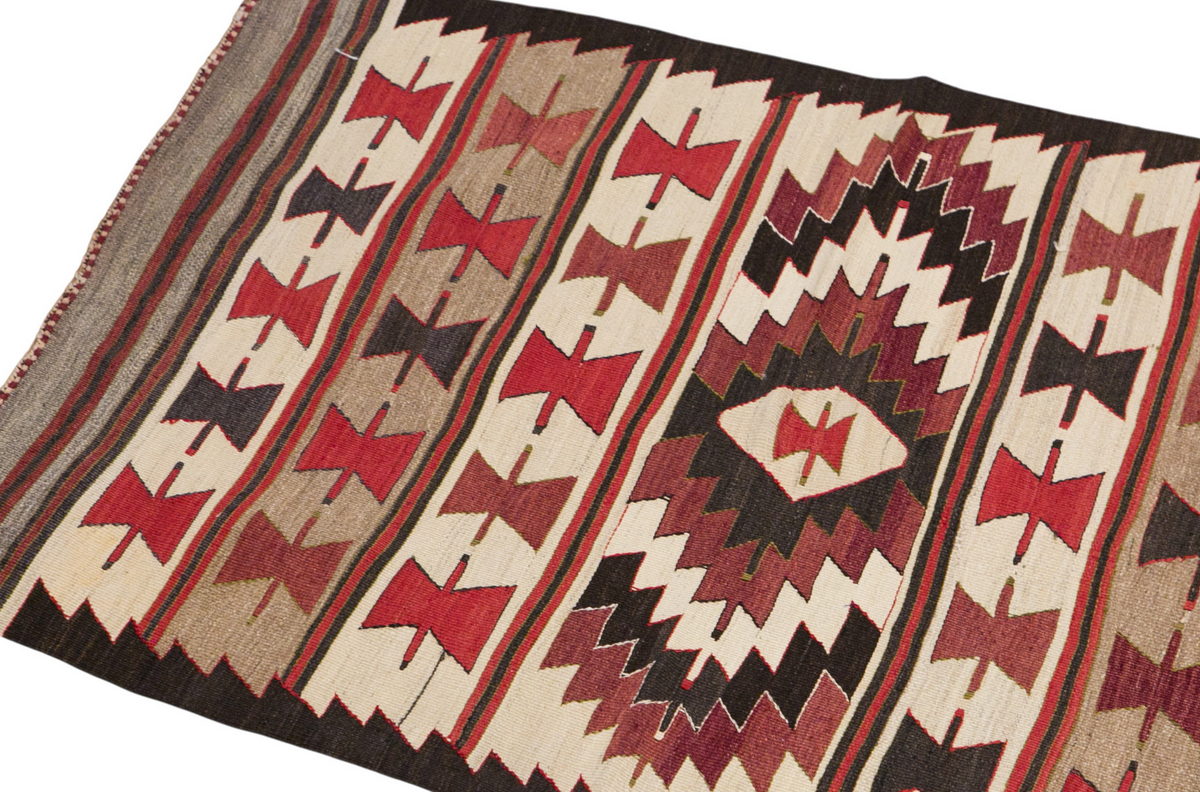 Vintage Turkish Runner, 3.1 x 9.6 ft Rug, 96 x 291 cm