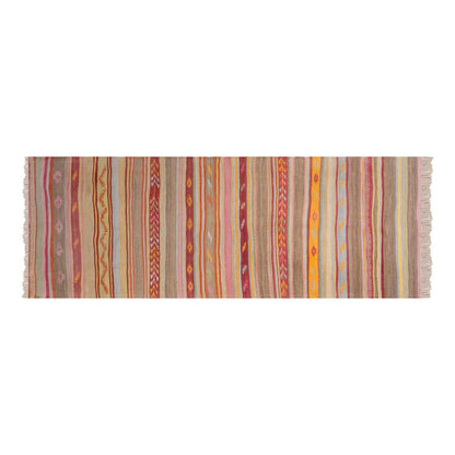 Vintage Turkish Runner Rug, 2.11 × 10.9 ft Rug, 90 × 330 cm