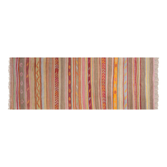 Vintage Turkish Runner Rug, 2.11 × 10.9 ft Rug, 90 × 330 cm