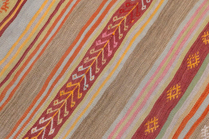 Vintage Turkish Runner Rug, 2.11 × 10.9 ft Rug, 90 × 330 cm