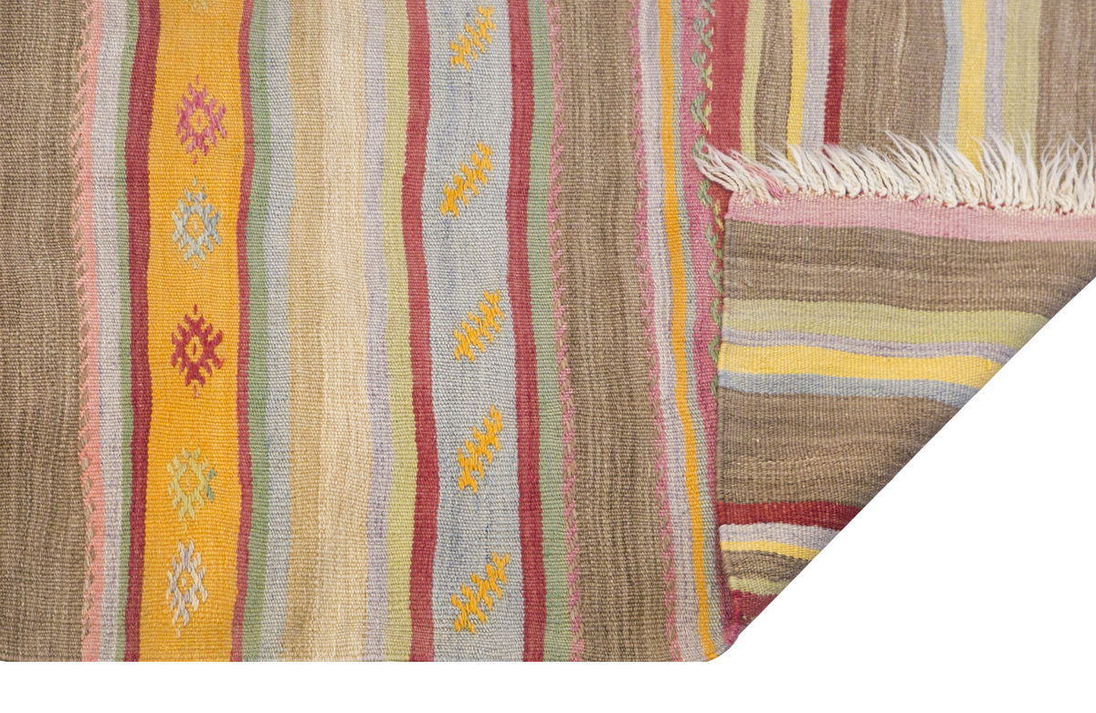 Vintage Turkish Runner Rug, 2.11 × 10.9 ft Rug, 90 × 330 cm