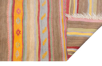 Vintage Turkish Runner Rug, 2.11 × 10.9 ft Rug, 90 × 330 cm