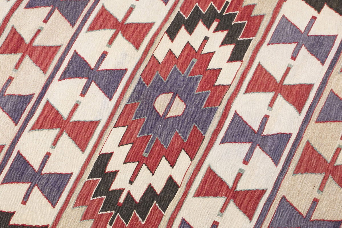 Vintage Turkish Runner Rug, 2.11 x 10.4 ft Rug, 90 x 315 cm